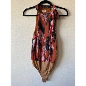 Camila Coelho Floral Body Suit - SIZE S -